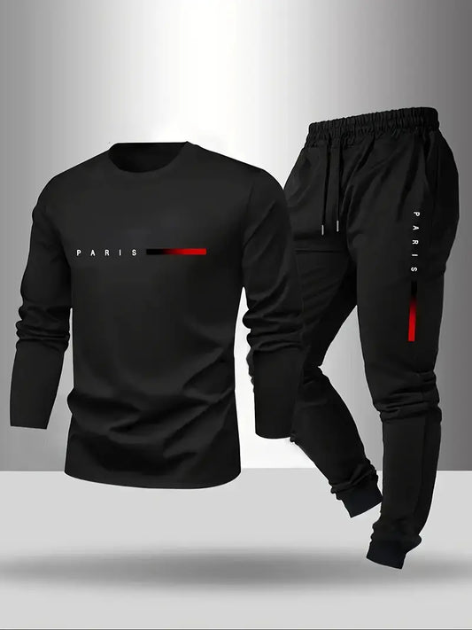 Conjunto Polera + Jogger Paris B. - Algodón