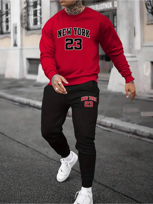 Conjunto Polera + Jogger NY 23 V2  - Algodón