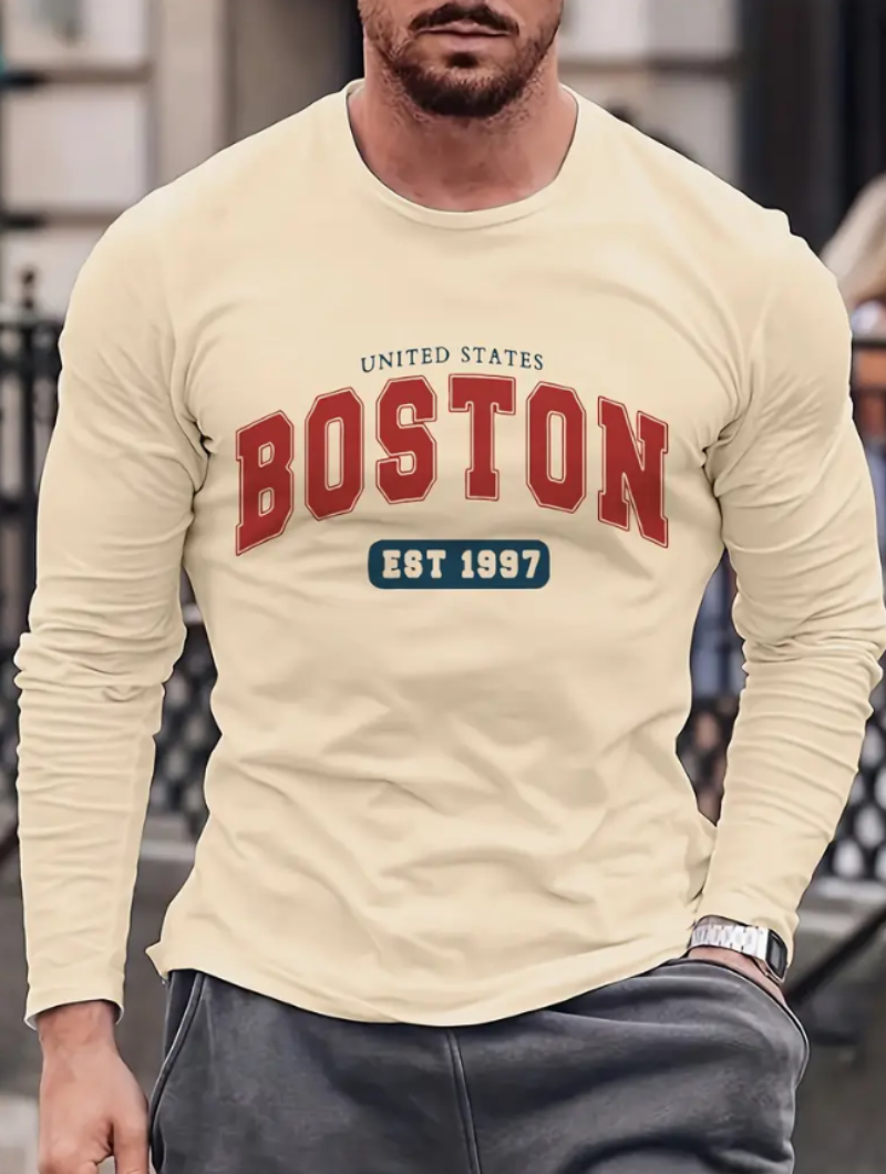 Polo Manga Larga 100% Algodón - Boston Est