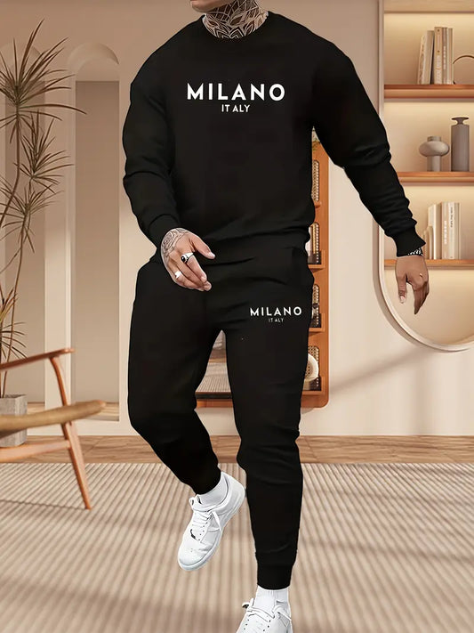Conjunto Polera + Jogger Happy Face - Algodón